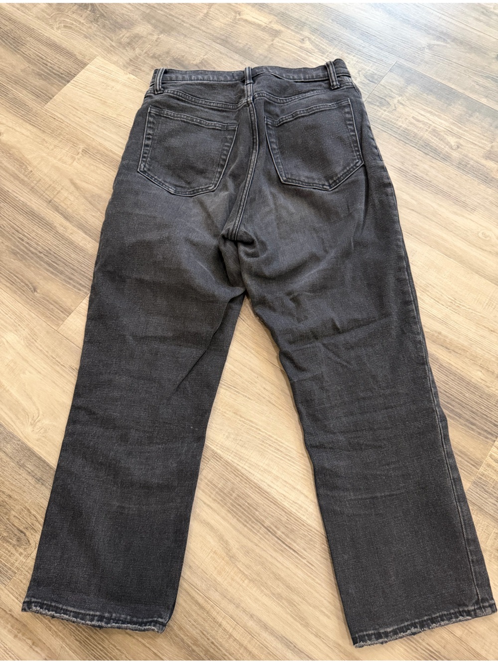 Abercrombie & Fitch Ankle Straight ultra High Rise Curve Love Straight Jeans - Picture 3 of 4
